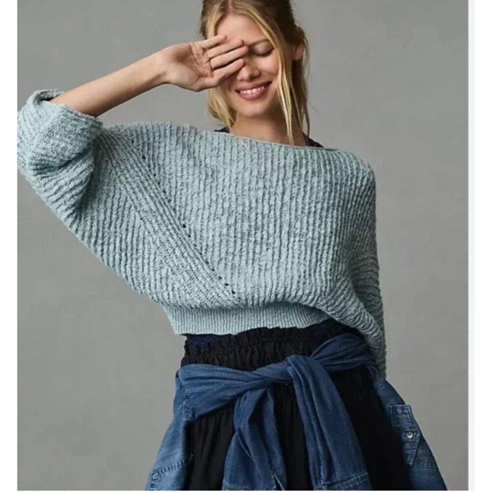 Anthropologie Crewneck Batwing Sweater NWT